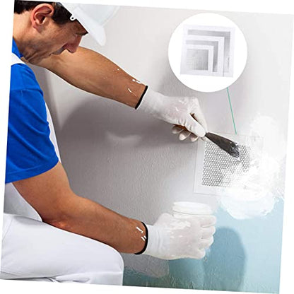 POPETPOP 3pcs Self Adhesive Wall Repair Patch Kit for Drywall Lightweight High Strength Easy to Use for Repair