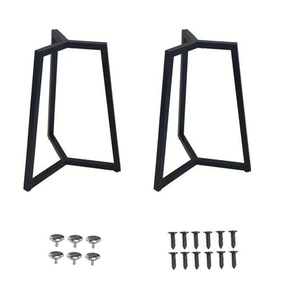 Metal Round Table Legs 28 Inch Metal Coffee Table Legs for Table,Furniture Leg, Set of 2,Black - color: 28" Table Legs 4, size: 28" X 18.5"