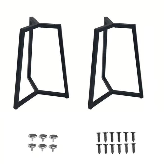 Metal Round Table Legs 28 Inch Metal Coffee Table Legs for Table,Furniture Leg, Set of 2,Black - color: 28" Table Legs 4, size: 28" X 18.5"