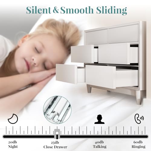 21 Inch Undermount Soft Close Drawer Slides 6 Pairs,5D Adjustable Full Extension Face Frame Cabinet Sildes, 100LB Load Capacity Rail Runners with Detachable Bottom Rear Mount Brackets - size: 21 Inch, style: 5D-6 Pair