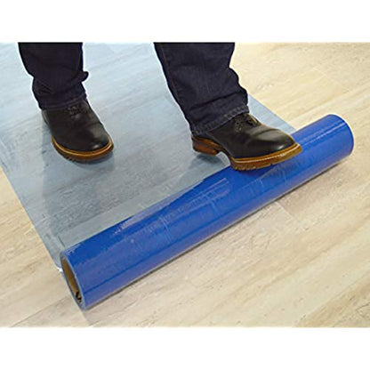 ZIP-UP Hard Surface Protection Film - 24" x 200' Floor Shield with Self Adhesive Backing & Easy Installation - FPF24200