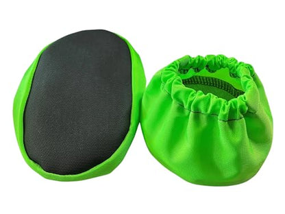 Step Ladder Safety Shoe Floor Protectors - Reusable Ladder Covers - Lab Tested - Made in The USA Set of 4 (Lime Green) - color: Lime Green