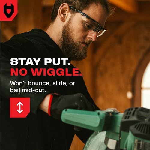 NoCry Anti Fog Safety Glasses for Men and Women – ANSI Z87 Rated, Scratch-Resistant Eyewear with Adjustable Temples and Nose Pad – 100% UV Eye Protection - color: Clear