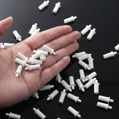 Bonsicoky 40 Pack Shutter Repair Pins - Spring Loaded Fasteners for Plantation Shutters and Windows, Ideal for Easy Cabinet and Blind Slat Repairs - size: 40 Pcs