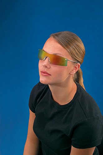 Crews T4113AF Rubicon Safety Glasses Light Blue, Anti-Fog Lens, 1 Pair (Pack of 2) - size: 1 Count (Pack of 2)