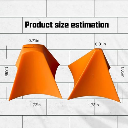 Silicone Caulking Tool Set,Caulking Tools,Reusable Caulk Finishing Tool,Silicone Applicator for Kitchen,Bathroom,Floor and Wall(2 PCS)