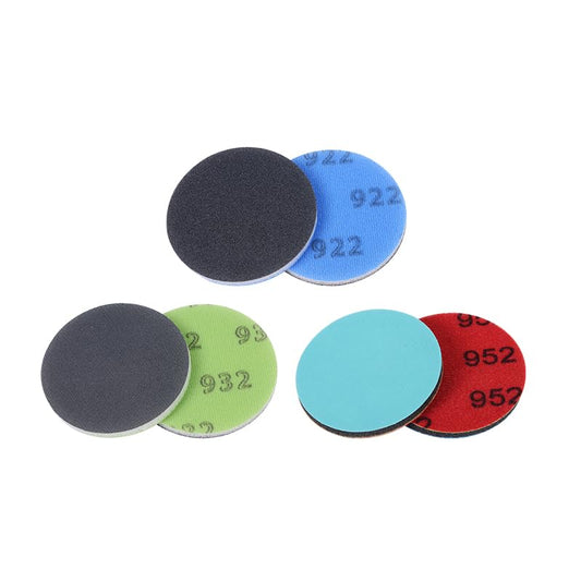Glass Repair Kit Grinding Polishing Abrasive Disc Mesh Net Sanding Pads Kit for Glass Scratch Removal 3 inch 3Pcs/Pack - style: 3inch