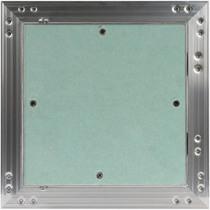 8" x 8" Waterproof Drywall Access Panel, Tileable and Paintable Ceiling and Wall Access Panel for Drywall, Wire Cover for Wall Covering Panels, Push to Open, Flush-Mount Wall Hole Cover - size: 8x8 Inch