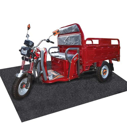 Garage Floor Matting 6.6x8.5 Feet Oil Absorbent Large Rubber Mat Waterproof Rubber Backing Layer Golf Cart Garage Mat Protects Floor from Spills Stains Oil Drip Pan for Under Car (6.6x8.5 Feet) - size: 6'7" x 8'6" (Rectangular)
