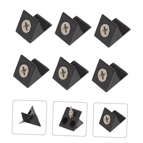 100pcs Shelf Support Accessories Fastener Easy Install Plastic Furniture Repair - size: 2.5X1.3CM