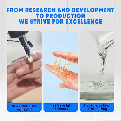 Clear 30 Minute Epoxy Glue, 2‑Part Dual‑Syringe Adhesive, 4600 PSI High‑Strength, Bonds Plastic, Metal, Wood, Glass & Ceramic, 50 mL (1.76 oz) with Static Mixer (1) - size: 30Min glue 1pcs