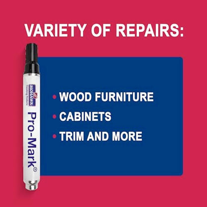 Mohawk Finishing Products Pro-Mark Capillary Marker, Brown Walnut/Light Oak M267-0252, 1 Count - color: Brown Walnut Light Oak