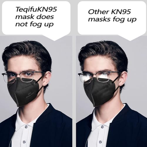 50pcs KN95 Face Mask 5 Layer Cup Dust Safety Masks Filter Efficiency≥95% Breathable Elastic Ear Loops Masks