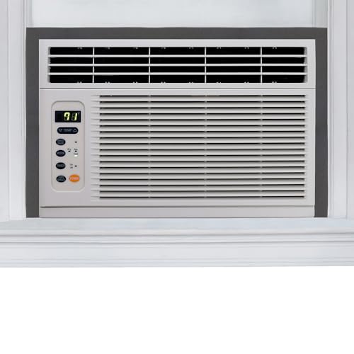 M-D Building Products 02006 1-1/4 in x 42 in Gray Foam Window Seal Strip – Air Conditioner Window Seal, Weather Stripping Foam Insulation for Window AC Units, Adhesive Foam Strip - size: 1-1/4 in.