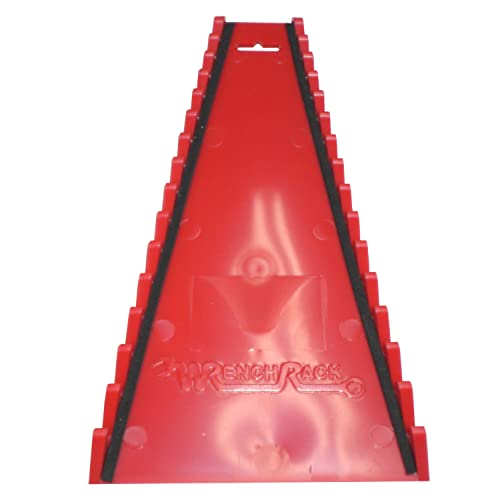 Protoco 4021 Reverse Wrench Rack, 15 Piece, Magnetic, Tool Organizer for Tool Box, Tool Cart or Wall Mounted, Red - color: Red Magnetic, size: 15-Piece Reverse