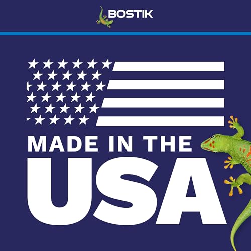 BOSTIK Pure Silicone White 10.1oz Silicone Caulk & Sealant for Kitchen & Bath | Professional Grade, 100% Waterproof | Internal/External Use | UV, Mildew, Shrink & Crack Resistant | 1 Cartridge - color: White