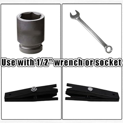 RULLINE Door Hinge Repair Kit with Spring Tool - Compatible with 94-04 Chevrolet S10 Door Roller pin Hinge with Tools and Springs - size: For 94-04 Chevy 23pcs