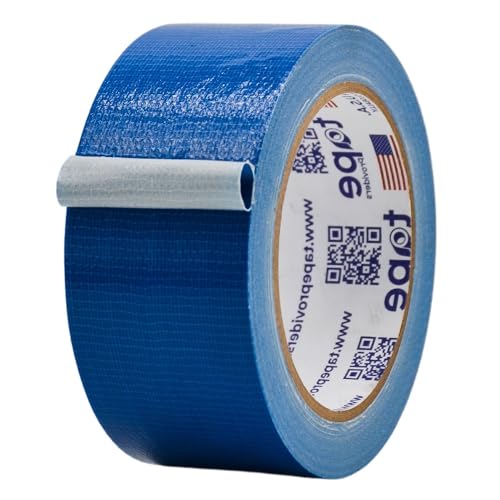 MAT Duct Tape Dark Blue Industrial Grade, 2 inch x 60 ft. Waterproof, UV Resistant for Crafts, Home Improvement, Repairs, & Projects - color: Dark Blue