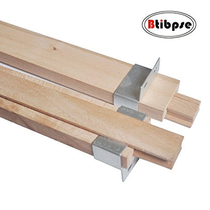 Wooden Drawer Slides 13-3/4 Inches Classic Wood Center Guide Track with Slide Glides (35cm (1pair)) - size: 35cm (1pair)