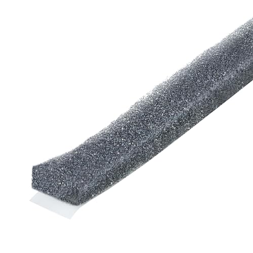 M-D Building Products 02071 1/4 in. x 1/2 in. x 17 ft. Gray Economy Foam Window Seal for Medium Gaps - size: 1/4" x 1/2"