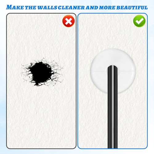 4 Pcs Wall Grommets for Cables, Diameter 1.57 Inch White Wall Cable Pass Through Portable Plastic Cable Pass Through Grommet Cover Snap on Walls Bushing Cover for Furniture Wire Hole