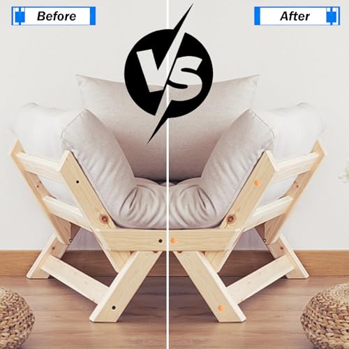 smseace 230Pcs 7-Sizes Wood Plugs 3/16" 5/16"，3/8"，1/2" Wooden Hole Plugs for Holes in Furniture/Table and Chair Legs/Cabinet Reserved Holes/Outdoor Equipment Wood Plugs Assortment Kit - style: Button+Round Wood Plugs