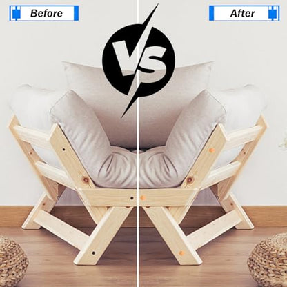 smseace 230Pcs 7-Sizes Wood Plugs 3/16" 5/16"，3/8"，1/2" Wooden Hole Plugs for Holes in Furniture/Table and Chair Legs/Cabinet Reserved Holes/Outdoor Equipment Wood Plugs Assortment Kit - style: Button+Round Wood Plugs