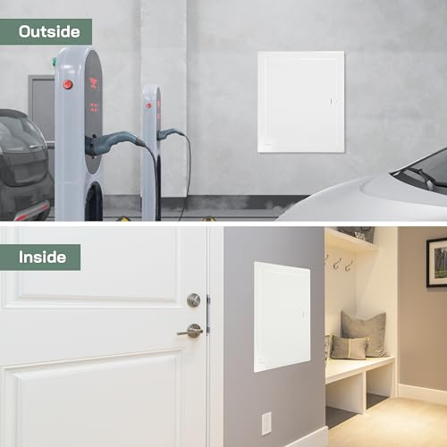 Vent Systems Access Panel for Drywall 10 x 12 Inch - Wall Hole Cover Plate - Metal Access Door with Handle - Plumbing Access Panel for Drywall - Service Shaft Crawl Space Door - Wall Access Panel - size: 10'' x 12''