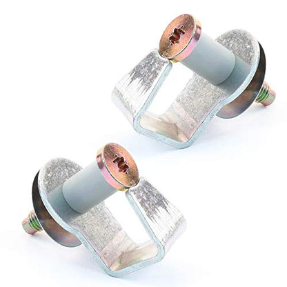 Red Hound Auto 2 Door Striker Bolts Latch Repair Hardware Compatible with Ford Lincoln Mercury Thunderbird 1983-1992 and Many Other Applications See Listing for Specific Applications and Exclusions - size: 2 - Door Latch Striker Bolts