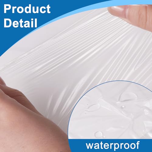 3pcs 9x12ft Painter Plastic Drop Cloths Sheet,Waterproof Anti-dust Cover, Disposable Tarp for Painting for Couch/Furniture Cover - size: 3pack