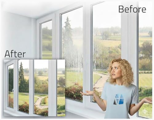 2 Windows Condensation Removal Kit Clears Moisture trapped Inside Your Failed Blown Double Glazing Window Unit.