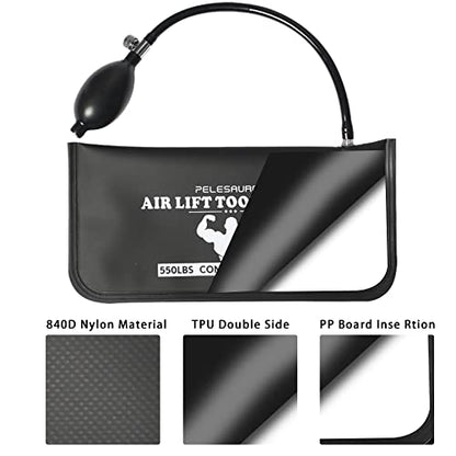 Air Wedge Bag, Professional Air Wedge Pump Leveling Kit (005) - style: 005