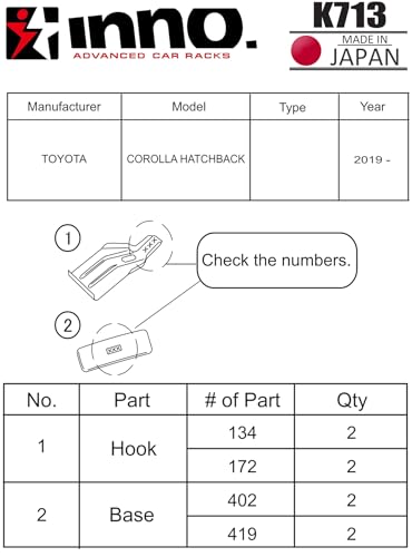 INNO K Hooks 700-1023 - style: K713