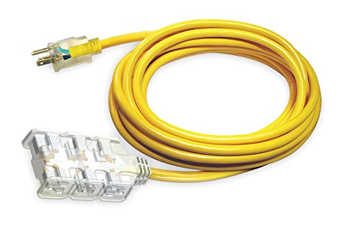 Power First 25 Ft. 6-Outlet Extension Cord 12/3