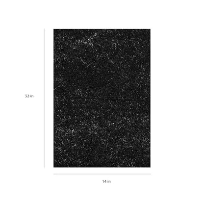 Americo Black Strip Stripping Floor Pad, 14"x32", 5 Pads/Case, Made of 100% Recycled Content, USA Made - size: 14" x 32"
