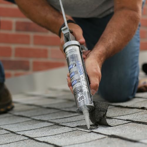 DAP Ultra Clear Roof Waterproof Rubberized Sealant, Crystal Clear, 10.1 Oz (7079818395)