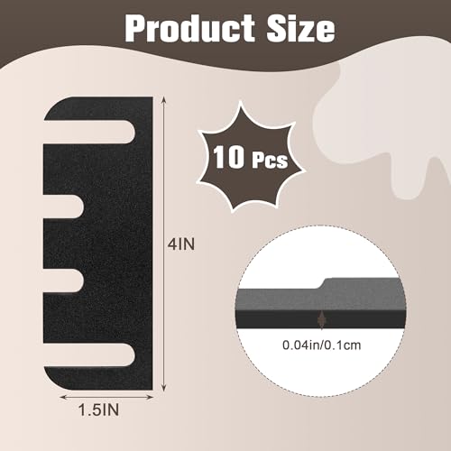 10 Pack Door Hinge Shims, 4 Inch Lenth 0.040 Inch Thickness Hardware for Door Hinge Repair Kit (Style A) - style: Style A
