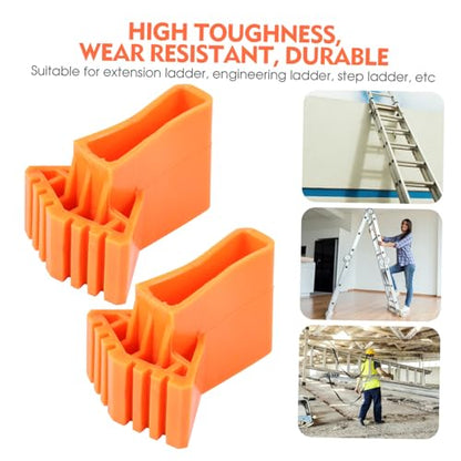 TEHAUX 4pcs Non Slips Ladder Feet Mats Rubber Ladder Foot Cushions Stair Grip Non Slip