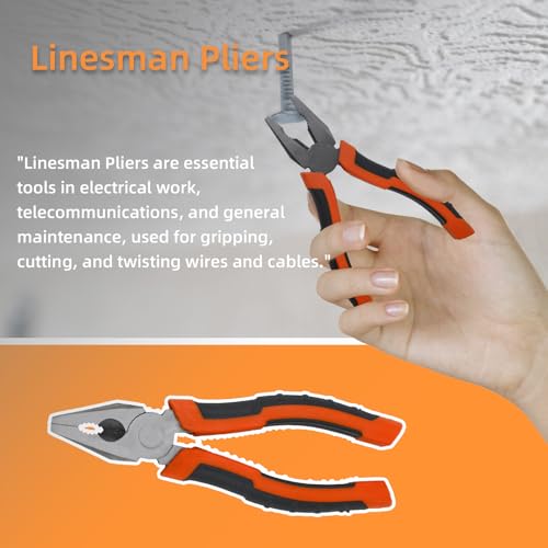 Home Repair Partner Home Hand Tool Kit And Portable Toolbox Include Wrench,Utility Knife,Screwdriver.Multi Functional Home Tool Set For House,Garage,College Dorm And Office Covering Multiple Scenarios - size: 8 pcs