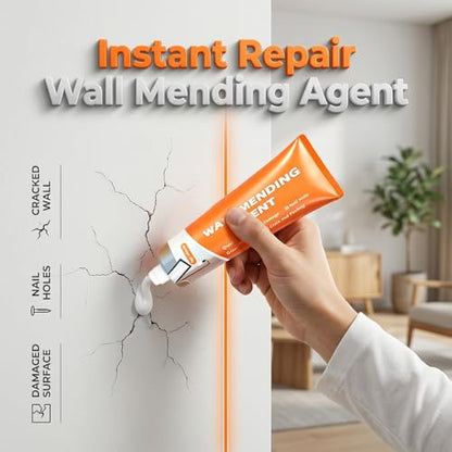 Wall Repair Paste for Cracks and Holes, 2026 New Efficient Drywall Repair Kit with Scraper, Wall Mending Agent for DIY, Portable Drywall Patch Kit for Home Improvement (3)