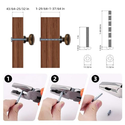 Brushed Bronze Solid Alloy Cabinet Knob Soft-Touch Color 30 Pack Round Knurled Cabinet Handle Hardware Drawer Pulls (20, Antique Brass) - color: Antique Brass