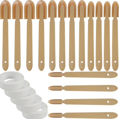 Caulk Caulking Silicone Sealant Finishing Tool, 12PCS 4 Size Rubber Caulking Tool Kit, Caulking Applicator Tool