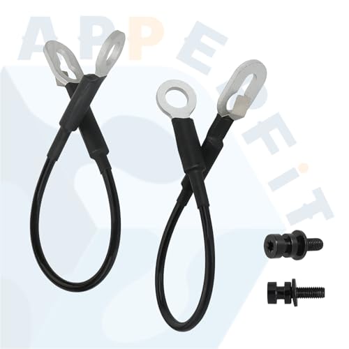 APPERFiT Tailgate Hardware Rebuild Kit Compatible with 1988-1992 Chevrolet Chevy/GMC C1500 C2500 C3500 K1500 K2500 K3500 Tailgate Parts Tail Gate Handle Latch Hinge Cable Striker Bolt - style: 1988-1992 2 bolt mounting hinge