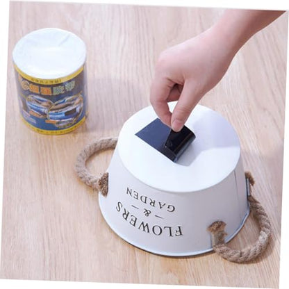 Mikinona Waterproof Sealant Tape for Industrial Pipe Repair Strong Adhesive Self-Sealing PVC Leak Repair Tape Black for Plumbing and Water Leakage Prevention