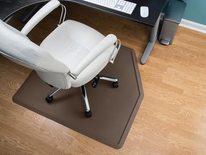 WeatherTech All-Purpose Mat - Multi-Use Mat for Everyday Living - 40" x 44" - Angled - Brown (APM4044BR) - color: Brown, size: 3'4" x 3'8" (Rectangular)