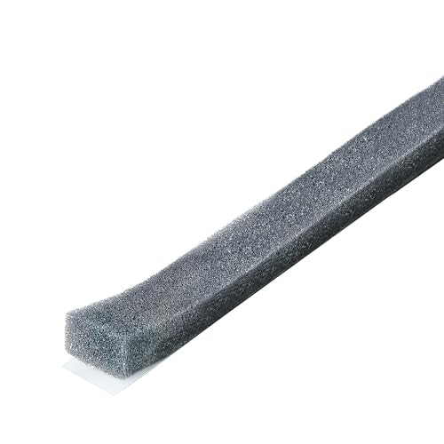 M-D Building Products 02113 1/2 in. x 3/4 in. x 17 ft. Gray Economy Foam Window Seal for Ex-Large Gaps - size: 1/2" x 3/4"