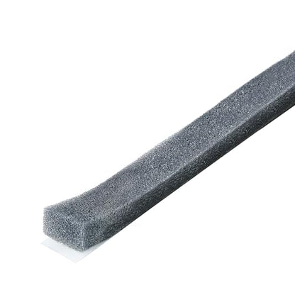 M-D Building Products 02113 1/2 in. x 3/4 in. x 17 ft. Gray Economy Foam Window Seal for Ex-Large Gaps - size: 1/2" x 3/4"