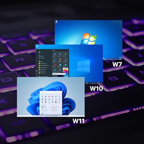 3-in1 Bootable USB Type C + A Installer for Windows 11 Pro, Windows 10 and Windows 7 Recover, Restore, Repair Boot Disc. Fix Desktop & Laptop/Blue Screen