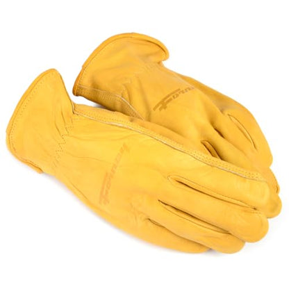 Forney, 53050, Premium Cowhide Leather Driver Work Gloves, Size Men's 2XL