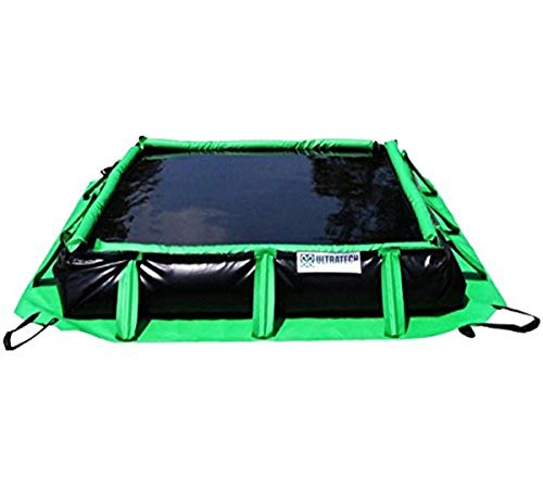 UltraTech 8663 Ultra-Containment Berm, Rapid Rise Model, PVC, 15' x 40', Black - size: 15' x 40', style: PVC
